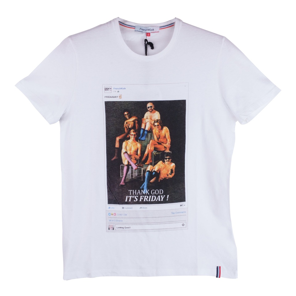 [4051982256790] FRENCH KICK T-Shirt - FKM1-3333 - FRIDAY - L
