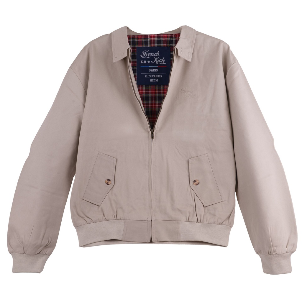 FRENCH KICK Jacket - FKM11-132 - NATHAN CREAM - L